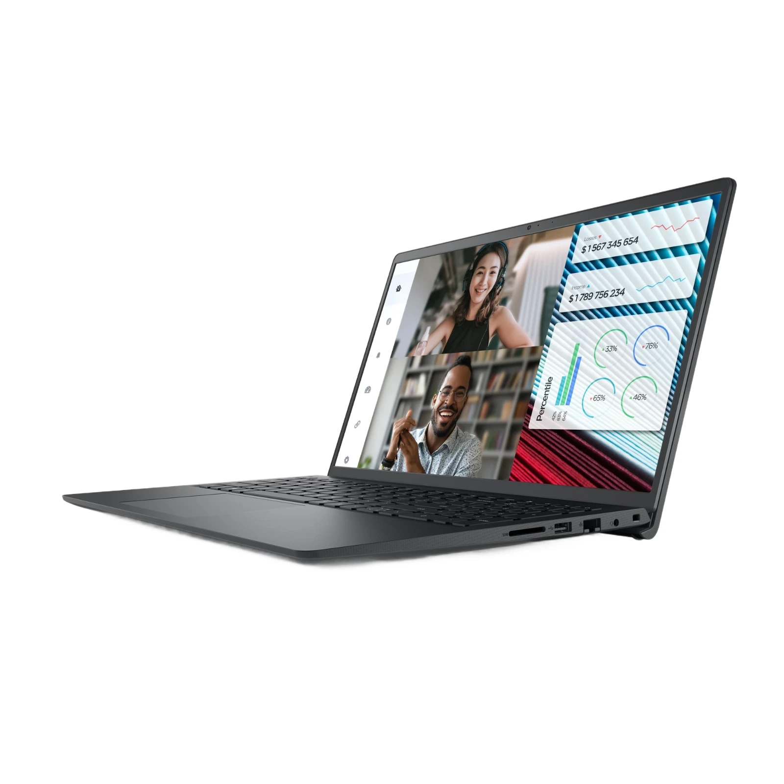 Dell Vostro 3520 — side ports