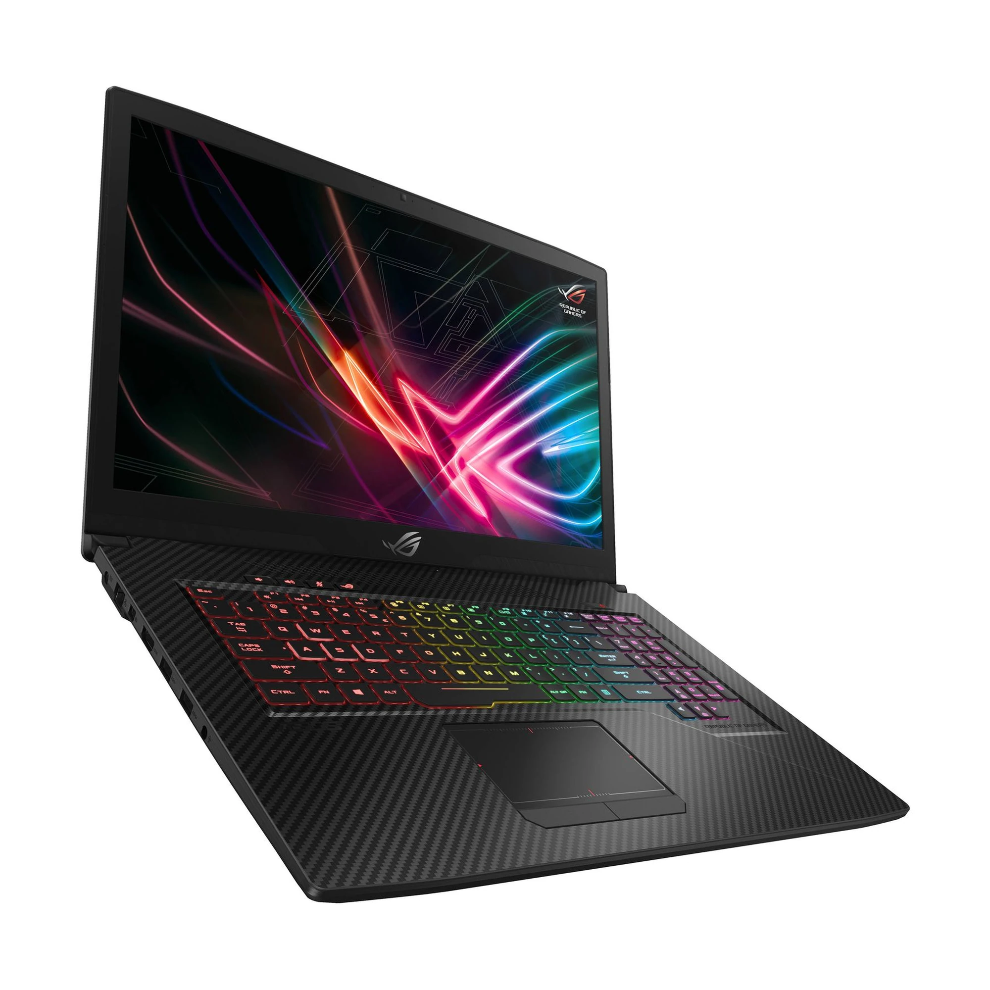 ASUS ROG Strix GL703GE — side ports