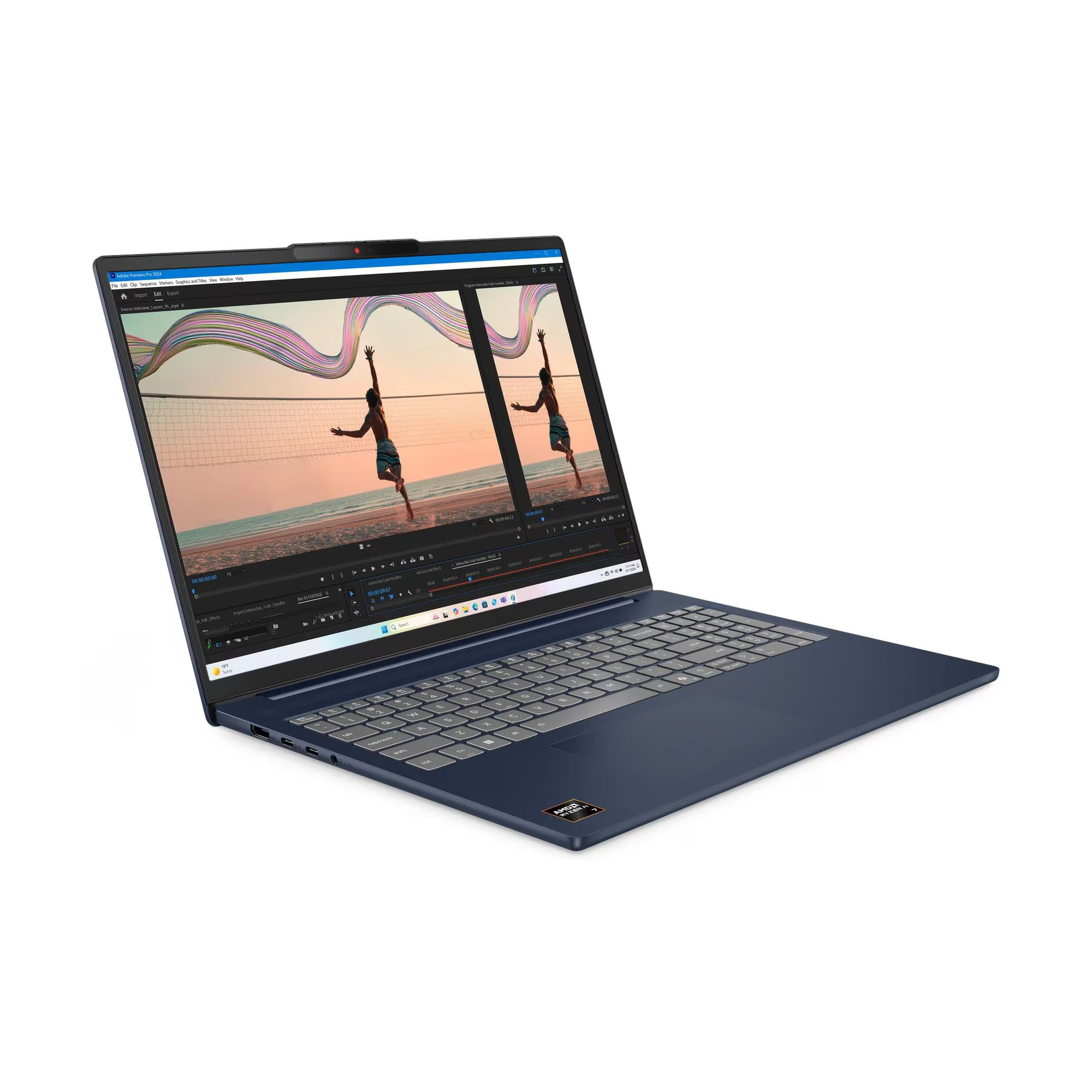 Lenovo IdeaPad Slim 5 16AKP10 — side ports