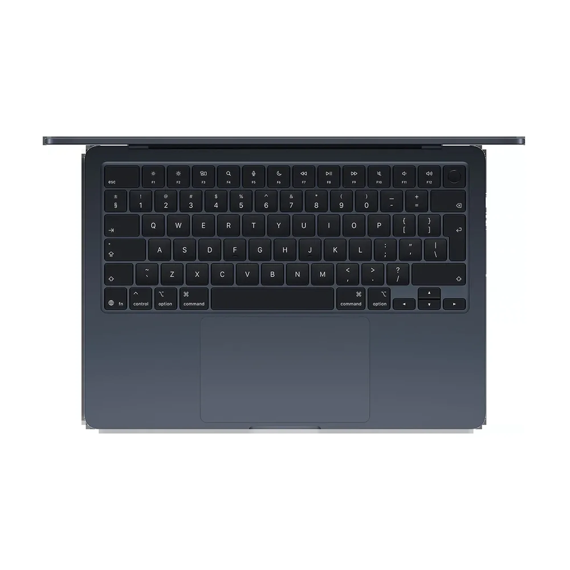 13.6″ Liquid Retina IPS, 2560 × 1664, 500 nits, P3, True Tone — keyboard